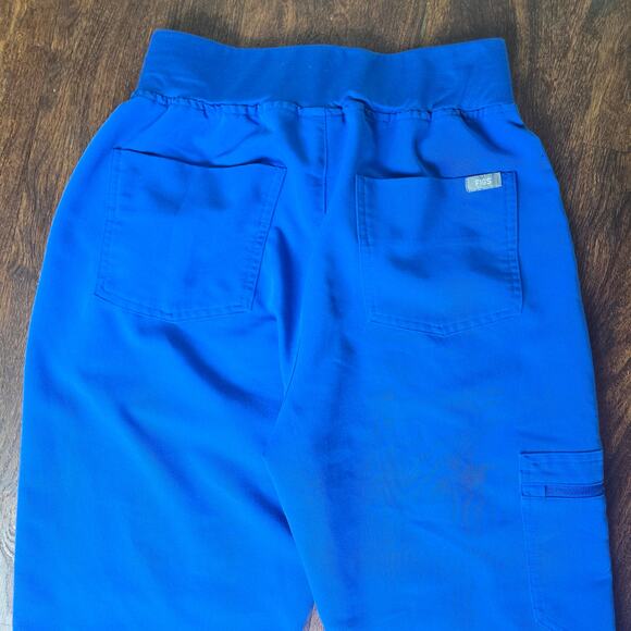 FIGS High Waisted Zamora Jogger Scrub Bottoms in Limited Capri Blue - XS/T - Picture 5 of 7